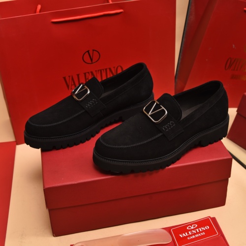 Replica Valentino Leather Shoes For Men #1091133, $100.00 USD, [ITEM#1091133], Replica Valentino Leather Shoes outlet from China