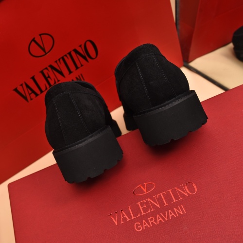 Replica Valentino Leather Shoes For Men #1091133 $100.00 USD for Wholesale