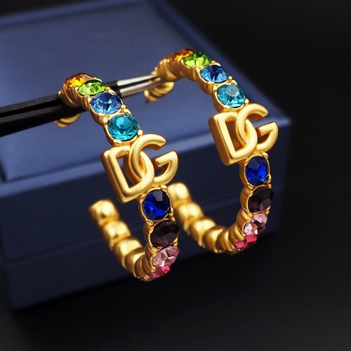 Replica Dolce & Gabbana D&G Earrings For Women #1092575 $29.00 USD for Wholesale