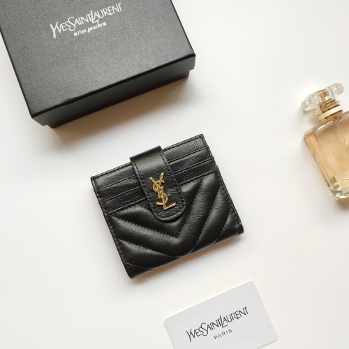 Replica Yves Saint Laurent AAA Quality Card Case For Women #1093112 $38.00 USD for Wholesale