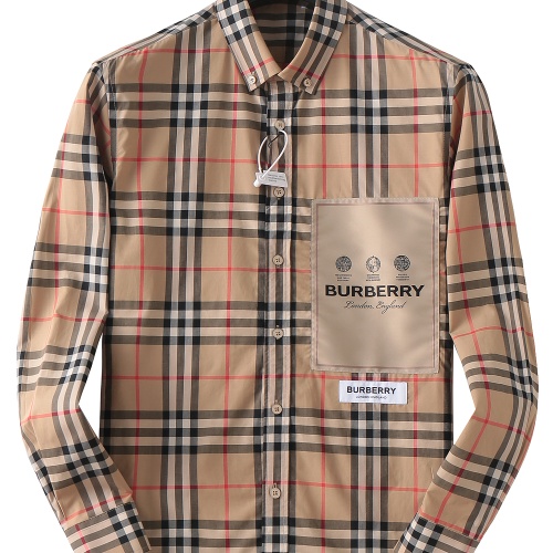 Replica Burberry Shirts Long Sleeved For Men #1093582, $48.00 USD, [ITEM#1093582], Replica Burberry Shirts outlet from China