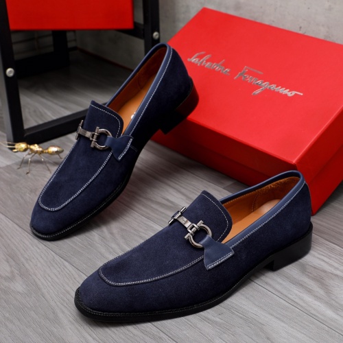 Replica Salvatore Ferragamo Leather Shoes For Men #1094053, $72.00 USD, [ITEM#1094053], Replica Salvatore Ferragamo Leather Shoes outlet from China