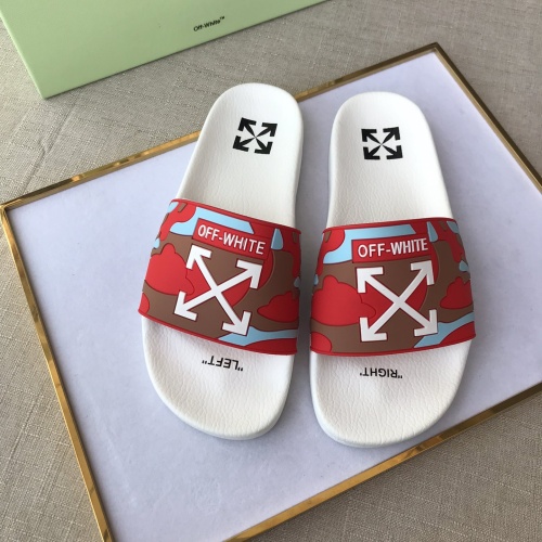 Replica Off-White Slippers For Women #1094171, $42.00 USD, [ITEM#1094171], Replica Off-White Slippers outlet from China