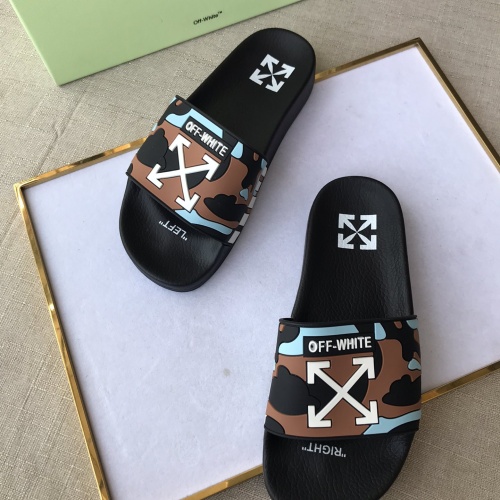 Replica Off-White Slippers For Women #1094190 $42.00 USD for Wholesale