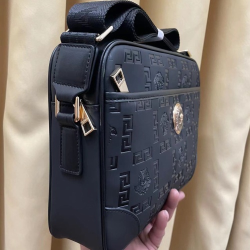 Replica Versace AAA Man Messenger Bags #1094570 $92.00 USD for Wholesale