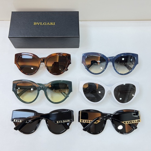 Replica Bvlgari AAA Quality Sunglasses #1095108 $60.00 USD for Wholesale