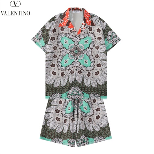Replica Valentino Tracksuits Short Sleeved For Men #1095809, $45.00 USD, [ITEM#1095809], Replica Valentino Tracksuits outlet from China