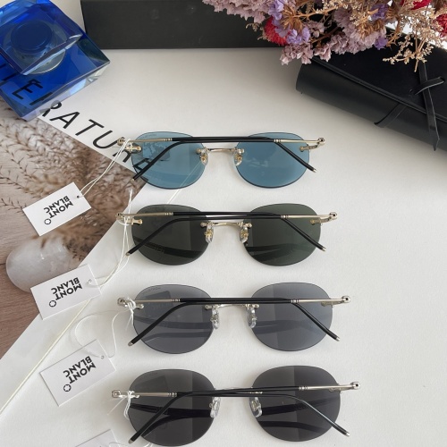 Replica Montblanc AAA Quality Sunglasses #1096047 $60.00 USD for Wholesale