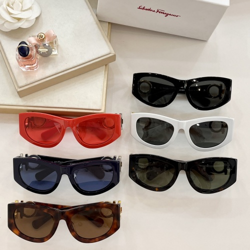 Replica Salvatore Ferragamo AAA Quality Sunglasses #1096168 $60.00 USD for Wholesale