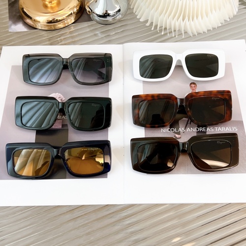 Replica Salvatore Ferragamo AAA Quality Sunglasses #1096174 $60.00 USD for Wholesale
