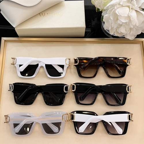 Replica Valentino AAA Quality Sunglasses #1096222 $64.00 USD for Wholesale