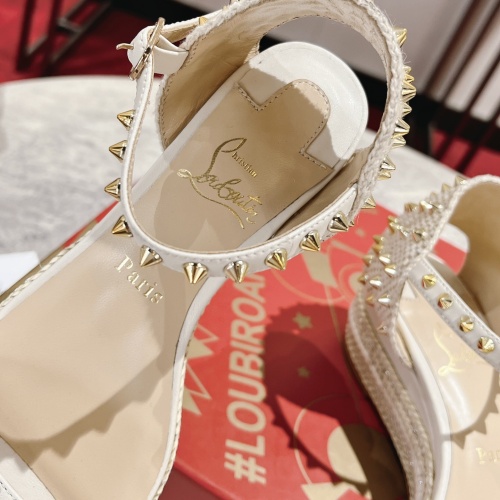 Replica Christian Louboutin Sandal For Women #1096955 $96.00 USD for Wholesale
