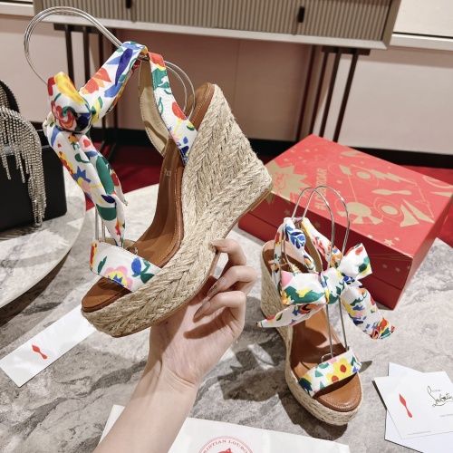 Replica Christian Louboutin Sandal For Women #1096978 $98.00 USD for Wholesale