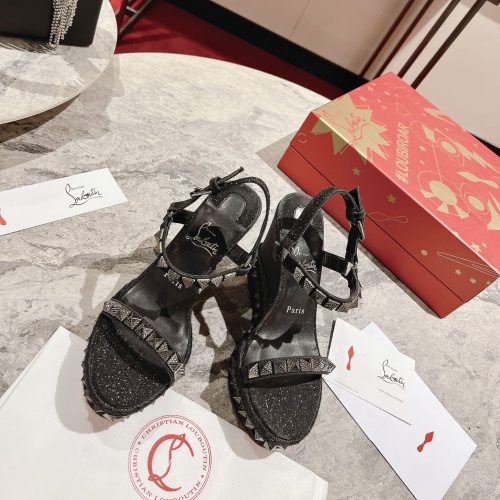 Replica Christian Louboutin Sandal For Women #1097008 $98.00 USD for Wholesale