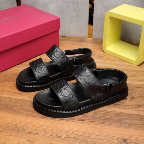 Replica Salvatore Ferragamo Sandals For Men #1098034, $68.00 USD, [ITEM#1098034], Replica Salvatore Ferragamo Sandals outlet from China
