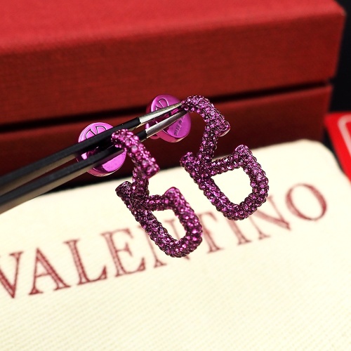 Replica Valentino Earrings For Women #1098398 $27.00 USD for Wholesale