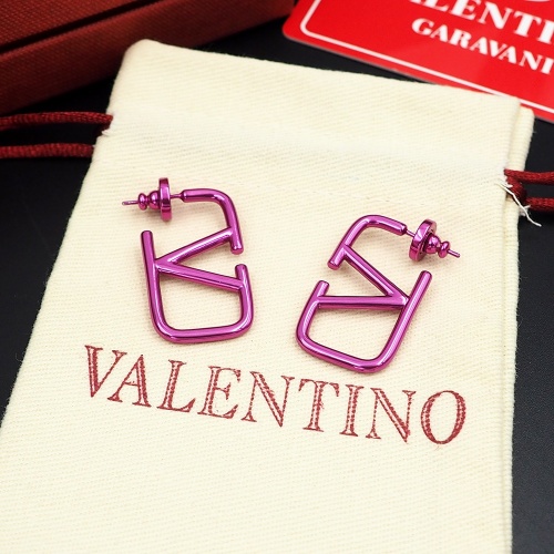 Replica Valentino Earrings For Women #1098400 $25.00 USD for Wholesale