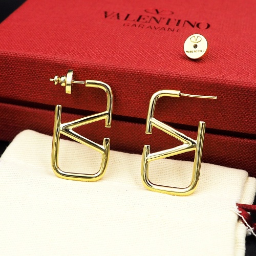 Replica Valentino Earrings For Women #1098402 $25.00 USD for Wholesale