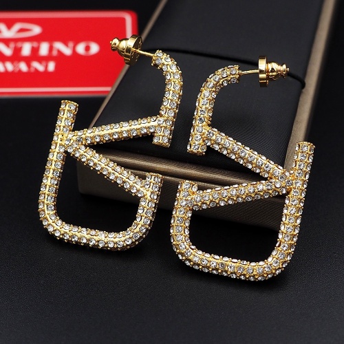 Replica Valentino Earrings For Women #1098412 $32.00 USD for Wholesale
