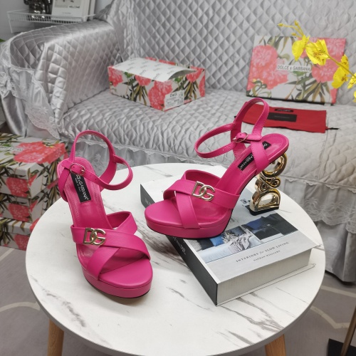 Replica Dolce & Gabbana D&G Sandal For Women #1098694 $145.00 USD for Wholesale