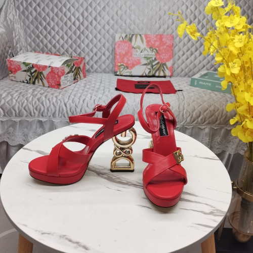 Replica Dolce & Gabbana D&G Sandal For Women #1098695 $145.00 USD for Wholesale