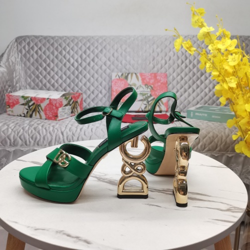 Replica Dolce & Gabbana D&G Sandal For Women #1098696 $145.00 USD for Wholesale