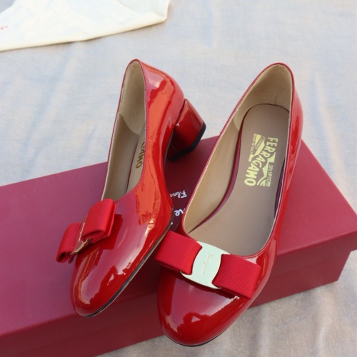 Replica Salvatore Ferragamo Flat Shoes For Women #1099046, $96.00 USD, [ITEM#1099046], Replica Salvatore Ferragamo Flat Shoes outlet from China