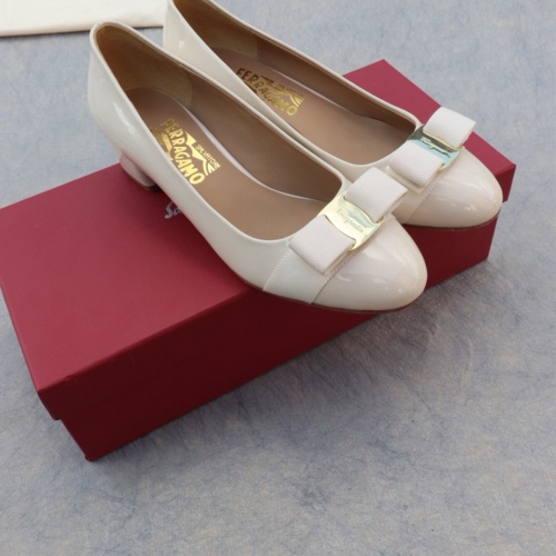 Replica Salvatore Ferragamo Flat Shoes For Women #1099050 $96.00 USD for Wholesale