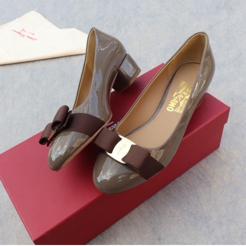 Replica Salvatore Ferragamo Flat Shoes For Women #1099055, $96.00 USD, [ITEM#1099055], Replica Salvatore Ferragamo Flat Shoes outlet from China