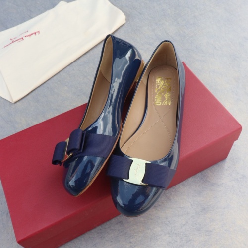 Replica Salvatore Ferragamo Flat Shoes For Women #1099078, $96.00 USD, [ITEM#1099078], Replica Salvatore Ferragamo Flat Shoes outlet from China