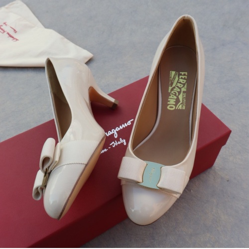 Replica Salvatore Ferragamo High-Heeled Shoes For Women #1099080, $96.00 USD, [ITEM#1099080], Replica Salvatore Ferragamo High-Heeled Shoes outlet from China