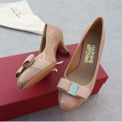 Replica Salvatore Ferragamo High-Heeled Shoes For Women #1099082, $96.00 USD, [ITEM#1099082], Replica Salvatore Ferragamo High-Heeled Shoes outlet from China
