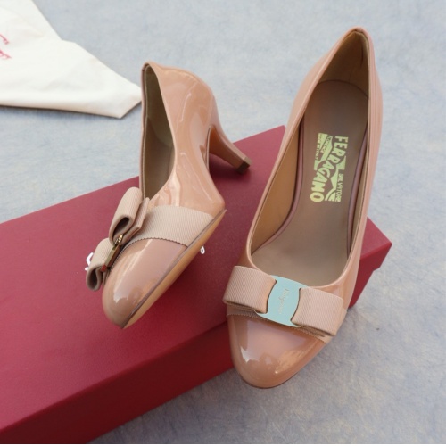 Replica Salvatore Ferragamo High-Heeled Shoes For Women #1099083, $96.00 USD, [ITEM#1099083], Replica Salvatore Ferragamo High-Heeled Shoes outlet from China