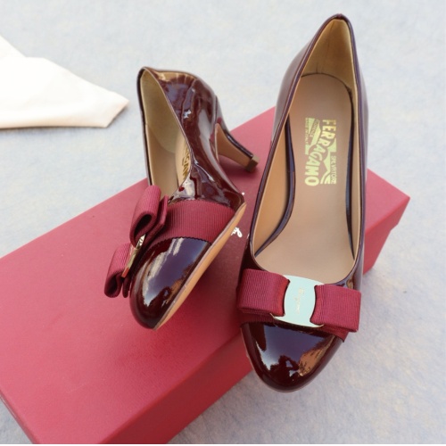 Replica Salvatore Ferragamo High-Heeled Shoes For Women #1099087, $96.00 USD, [ITEM#1099087], Replica Salvatore Ferragamo High-Heeled Shoes outlet from China