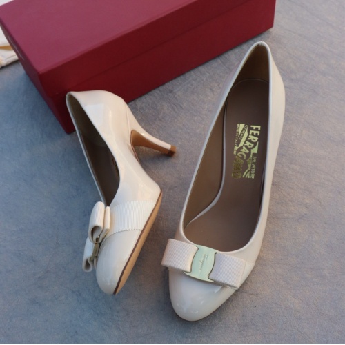 Replica Salvatore Ferragamo High-Heeled Shoes For Women #1099090, $96.00 USD, [ITEM#1099090], Replica Salvatore Ferragamo High-Heeled Shoes outlet from China