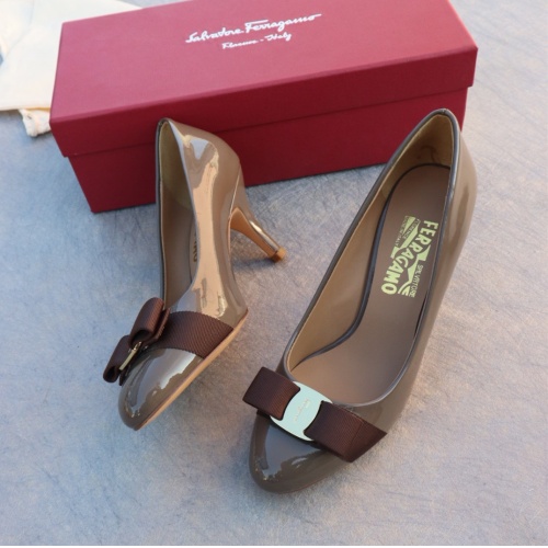 Replica Salvatore Ferragamo High-Heeled Shoes For Women #1099094, $96.00 USD, [ITEM#1099094], Replica Salvatore Ferragamo High-Heeled Shoes outlet from China