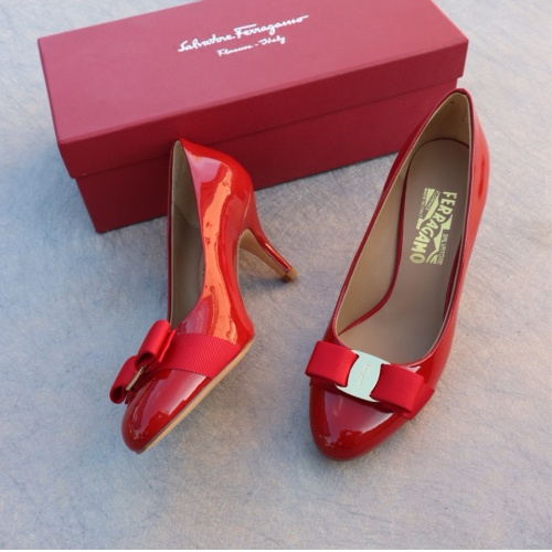 Replica Salvatore Ferragamo High-Heeled Shoes For Women #1099095, $96.00 USD, [ITEM#1099095], Replica Salvatore Ferragamo High-Heeled Shoes outlet from China