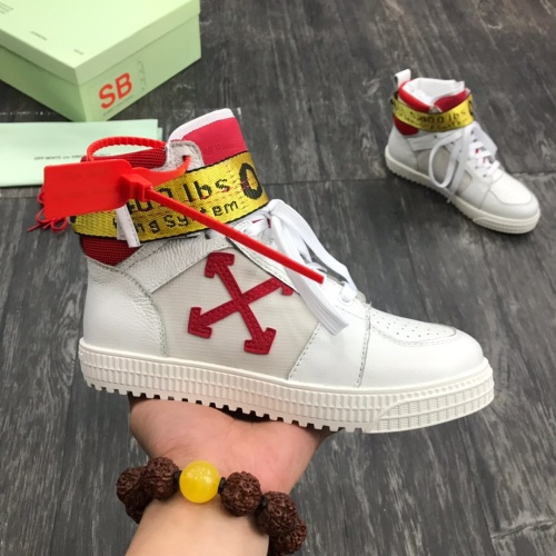 Replica Off-White High Tops Shoes For Women #1099178 $100.00 USD for Wholesale