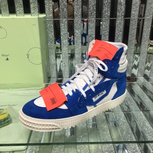 Replica Off-White High Tops Shoes For Women #1099188 $105.00 USD for Wholesale