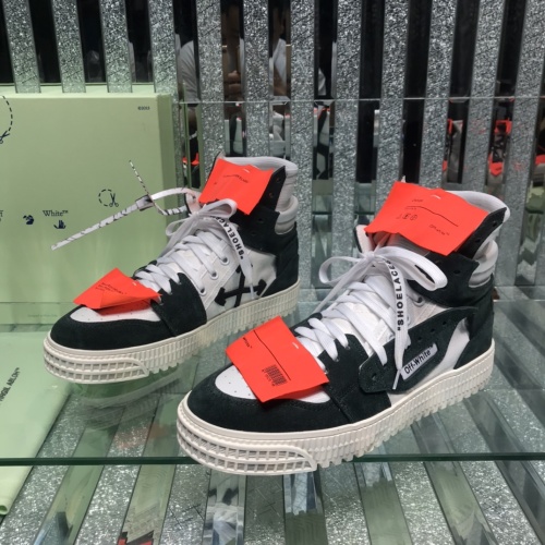 Replica Off-White High Tops Shoes For Women #1099190, $105.00 USD, [ITEM#1099190], Replica Off-White High Tops Shoes outlet from China