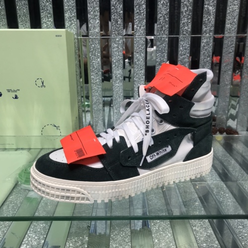 Replica Off-White High Tops Shoes For Women #1099190 $105.00 USD for Wholesale