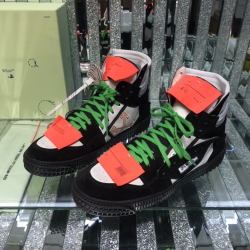 Replica Off-White High Tops Shoes For Men #1099193, $105.00 USD, [ITEM#1099193], Replica Off-White High Tops Shoes outlet from China