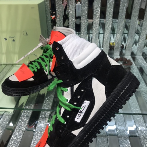 Replica Off-White High Tops Shoes For Women #1099194 $105.00 USD for Wholesale