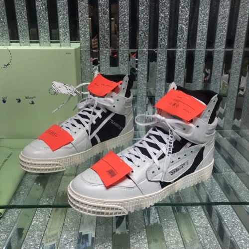 Replica Off-White High Tops Shoes For Women #1099202, $105.00 USD, [ITEM#1099202], Replica Off-White High Tops Shoes outlet from China
