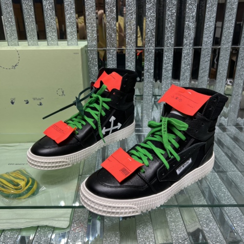 Replica Off-White High Tops Shoes For Men #1099209, $105.00 USD, [ITEM#1099209], Replica Off-White High Tops Shoes outlet from China