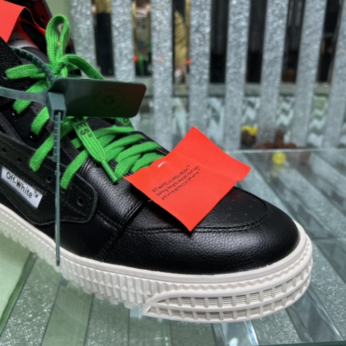 Replica Off-White High Tops Shoes For Men #1099209 $105.00 USD for Wholesale
