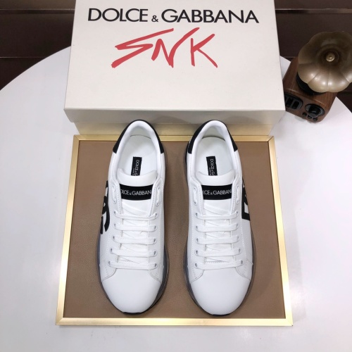 Replica Dolce & Gabbana D&G Casual Shoes For Men #1099219 $105.00 USD for Wholesale