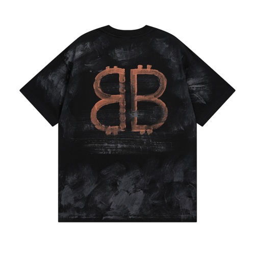 Replica Balenciaga T-Shirts Short Sleeved For Unisex #1099418 $40.00 USD for Wholesale
