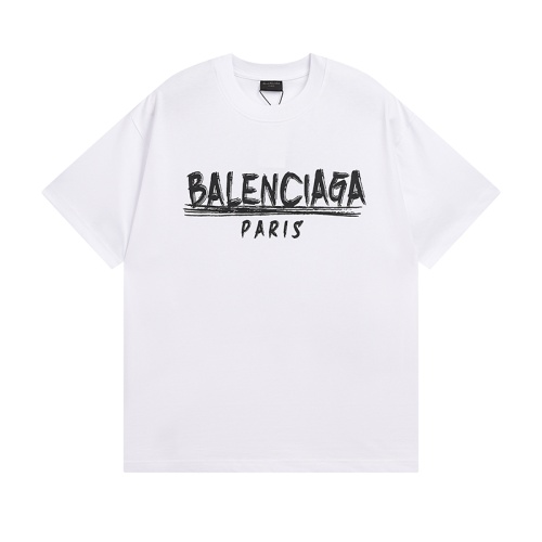 Replica Balenciaga T-Shirts Short Sleeved For Unisex #1099419, $36.00 USD, [ITEM#1099419], Replica Balenciaga T-Shirts outlet from China