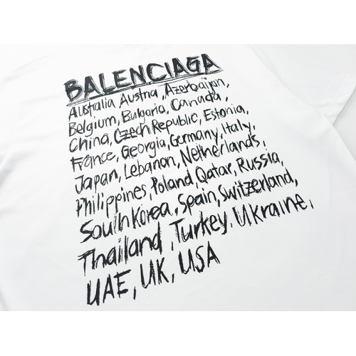 Replica Balenciaga T-Shirts Short Sleeved For Unisex #1099419 $36.00 USD for Wholesale